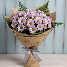 Букет соблазн в Воздвиженской Букет цветов из:  Хризантемы в Воздвиженской