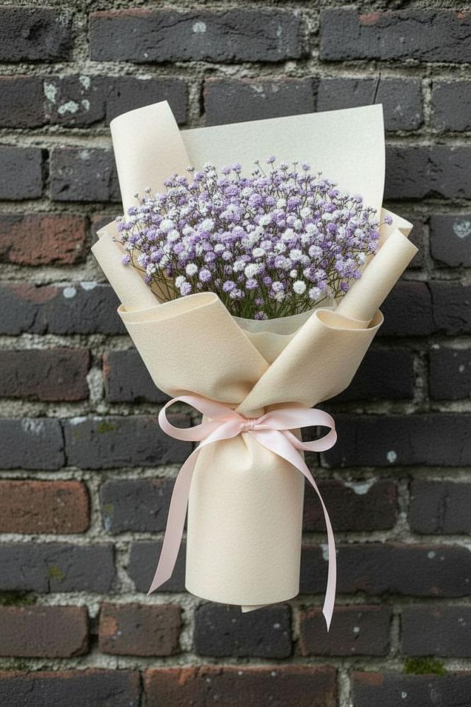 Букет Нежные чувства в Воздвиженской Букет цветов из: Гипсофила в Воздвиженской