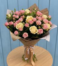 Букет варенье из роз в Воздвиженской Букет цветов из:  Розы в Воздвиженской