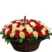 Премиум букет из: Розы #REPLACE_PRED# Воздвиженской